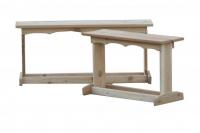 Click to enlarge image Garden Utility Bench - The Garden Utility Bench adds extra seating.